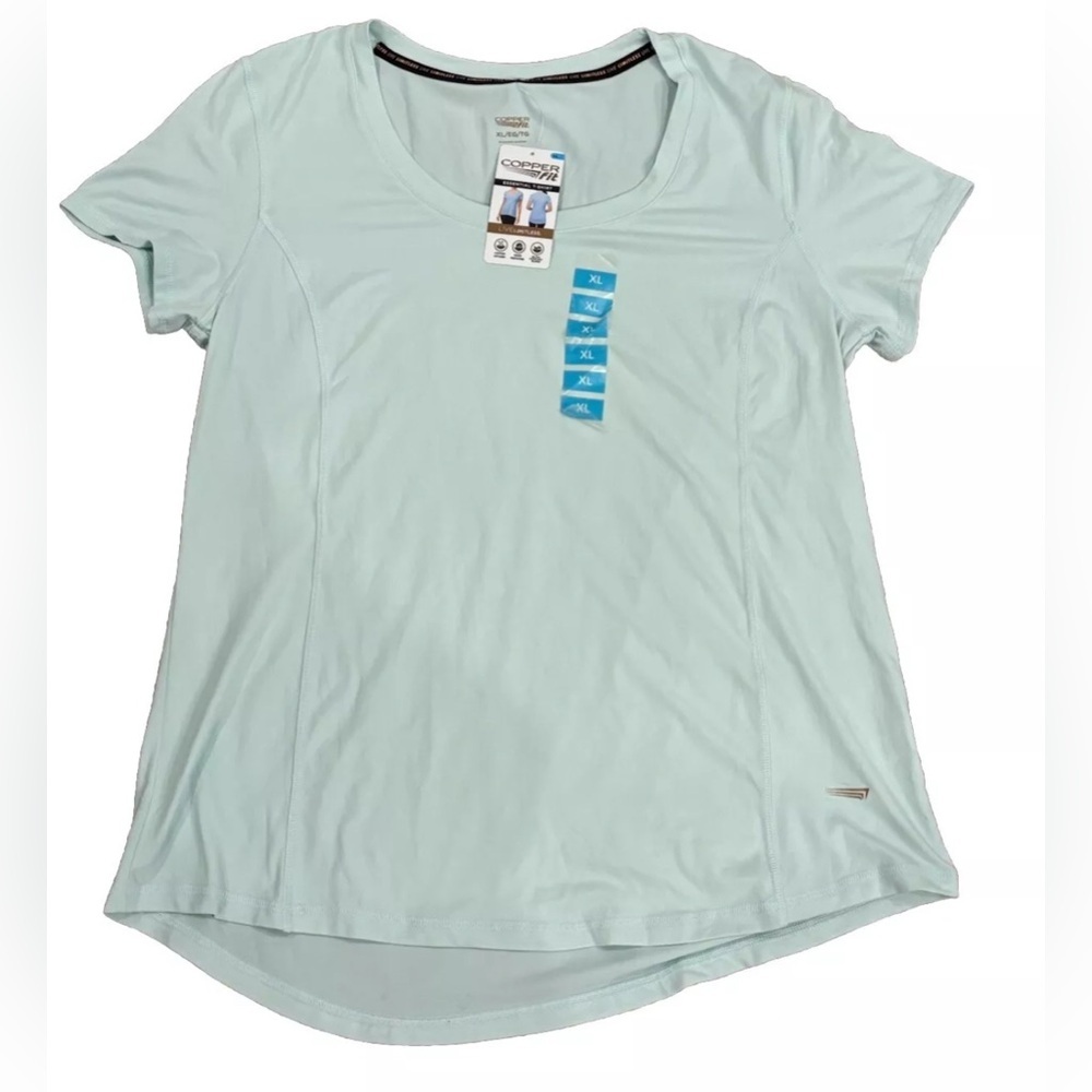 NWT Copper Fit Essential XL T-Shirt New Mint Green Short sleeve top